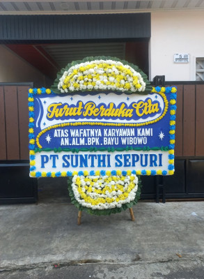 Papan Bunga Duka di Iv Nagari